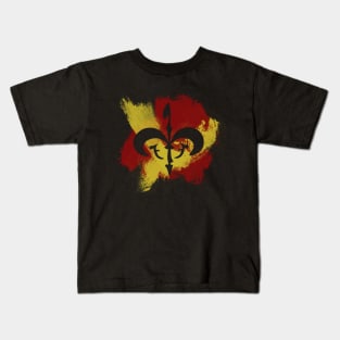 Watercolor Royal Symbol (Version 2) Kids T-Shirt